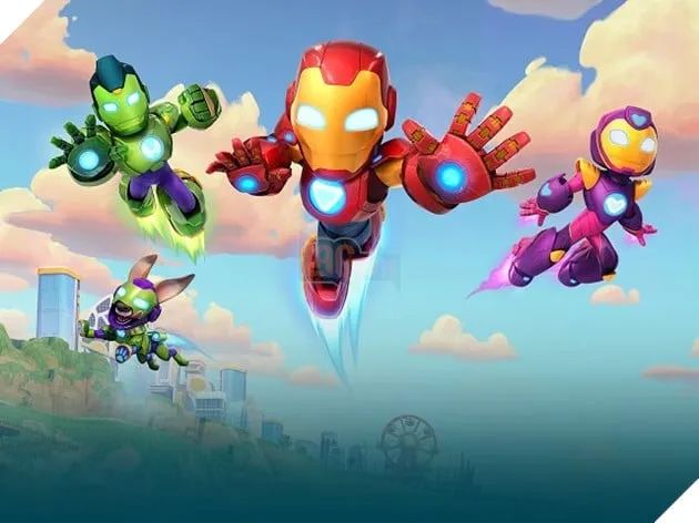 Những hình ảnh mới nhất về Iron Man trong series hoạt hình Iron Man and His Awesome Friends.