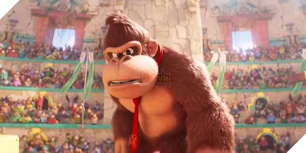 Hình ảnh đặc trưng của nhân vật Donkey Kong