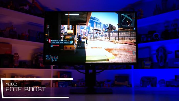 Công nghệ EOTF Boost của MSI mang lại độ sáng vượt trội hơn hẳn so với tiêu chuẩn HDR1000