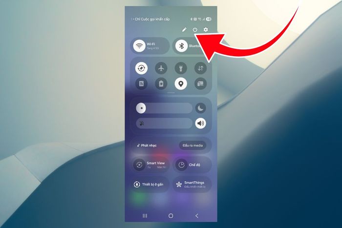 Hình minh họa cách tắt nguồn Galaxy Z Flip 7 nhanh chóng