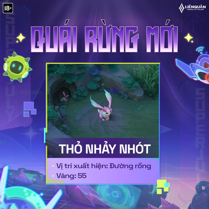 Xuất hiện quái rừng mới: Thỏ Nhảy Nhót