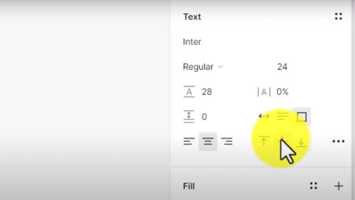 Các thao tác tiếp theo trong quy trình thiết kế button Figma