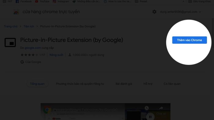 Hướng dẫn thiết lập Picture in Picture Extension - giai đoạn 5