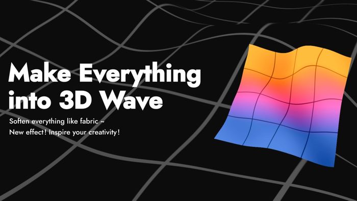 Plugin 3D Wave cho Figma