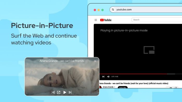 Những ưu điểm vượt trội của Picture in Picture Extension