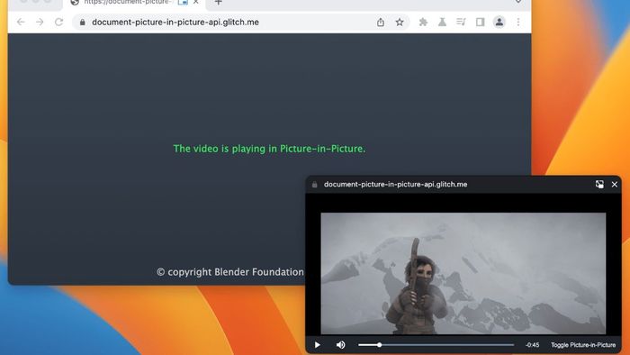 Picture in Picture Extension mang đến trải nghiệm xem video trong khung hình nhỏ tiện lợi