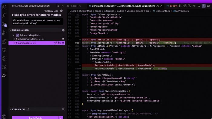 Tiện ích mở rộng Visual Code - GitLens - Git supercharged