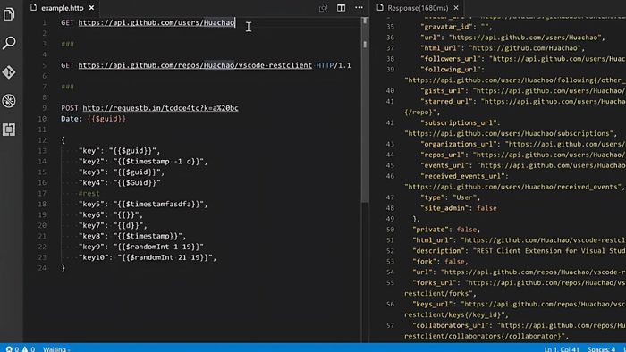 Tiện ích Visual Code - REST Client