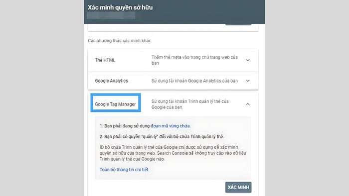 Hướng dẫn cấu hình Google Search Console chi tiết phần 6