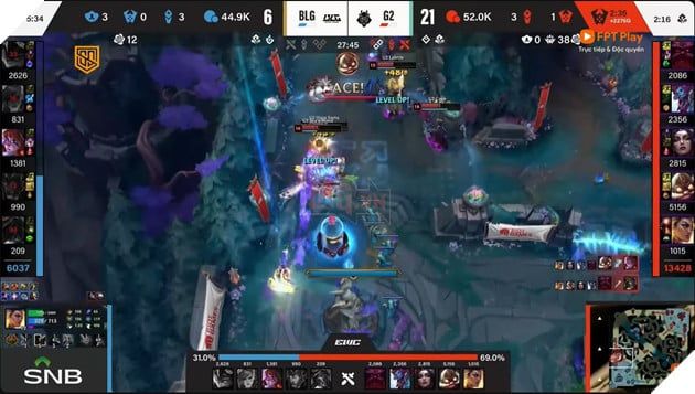 G2 hoàn thành màn lội ngược dòng ấn tượng với tỷ số 2-1 trước BLG