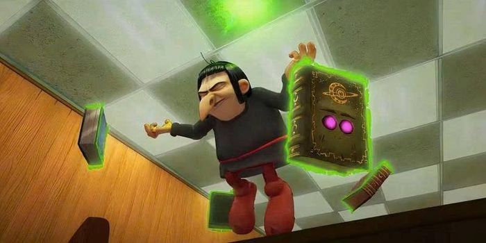 Cà Mên ráo riết săn lùng cuốn sách phép thuật thần bí được cất giấu tại ngôi làng Xì Trum