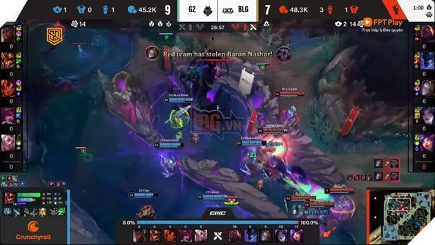 Knight gây bất ngờ với pha cướp Baron ngoạn mục