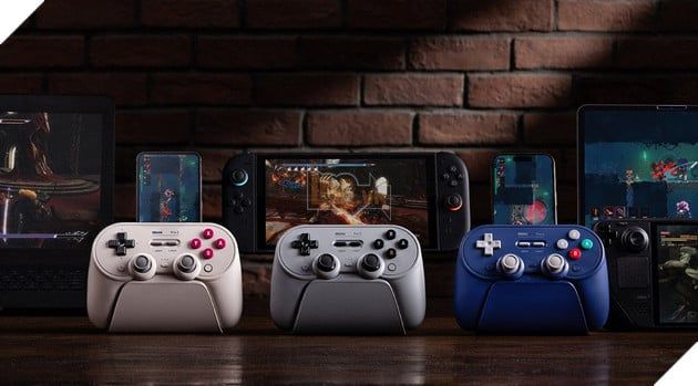 8BitDo chính thức giới thiệu Pro 3: Tay cầm game không dây thế hệ mới với khả năng tuỳ chỉnh nút ABXY và công nghệ chống drift joystick tiên tiến