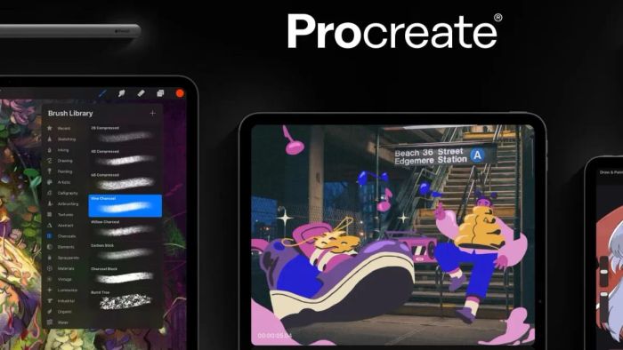 Điểm mạnh vượt trội của ứng dụng Procreate