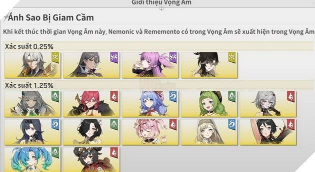 Rememento: White Shadow - Bí quyết phân bổ tài nguyên Gacha và khai thác Nemonic 15