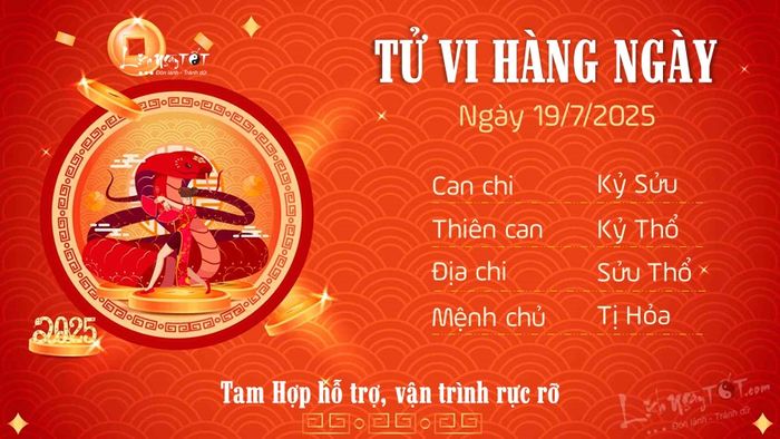 6 Tu vi 19-7-2025 - Tuổi Tị