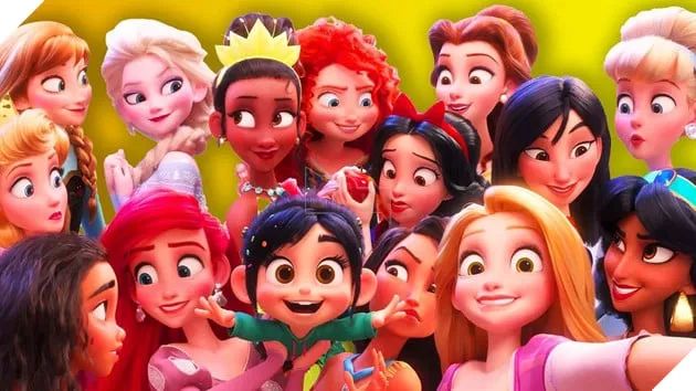 Những hình ảnh đặc trưng của các nàng công chúa Disney