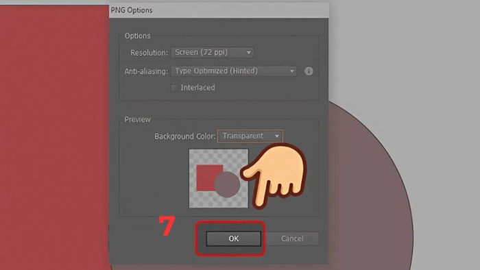 Hướng dẫn bước cuối cùng khi xuất file ảnh sau khi xóa nền