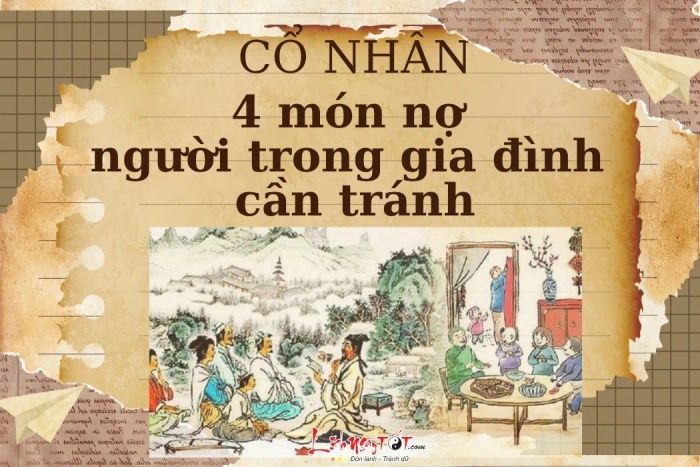 4 khoản nợ cần tránh trong quan hệ gia đình