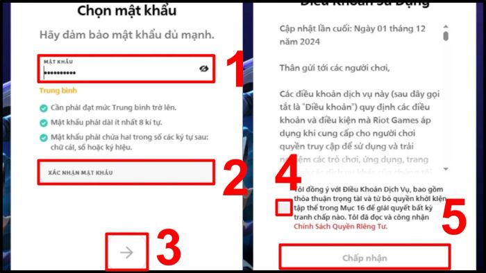 Hướng dẫn đăng ký tài khoản TFT PBE - Bước ba