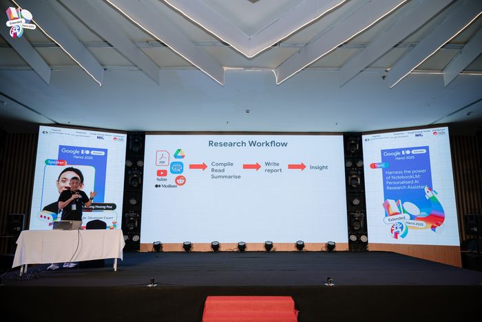 Harness the power of NotebookLM: Personal AI Research Assistant - Bài trình bày của diễn giả Kuan Hoong Poo (GDE về AI/ML)
