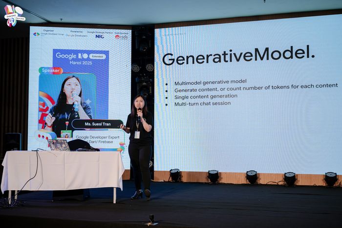 Vertex AI trong Firebase cho dự án Flutter - Bài trình bày của diễn giả Suesi Tran (GDE về Dart, Flutter & Firebase)