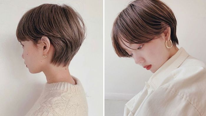 Demi Garcon với những lớp tóc mỏng nhẹ