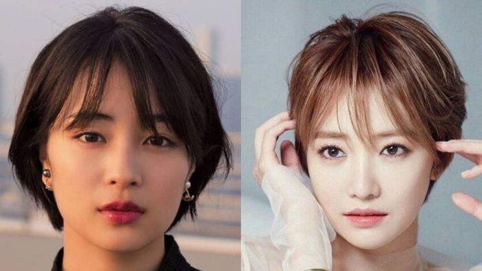 Kiểu tóc ngắn Demi Garcon phong cách mái thưa