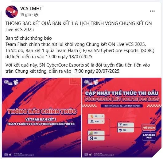 Cộng đồng LMHT bàng hoàng trước quyết định rút lui đột ngột của Team Flash