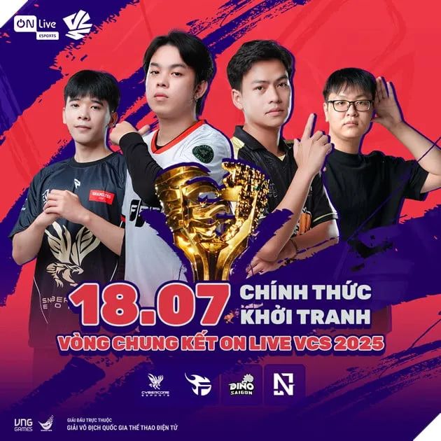 ON Live VCS 2025: Cuộc đua giành tấm vé quý giá lên đấu trường LCP danh giá