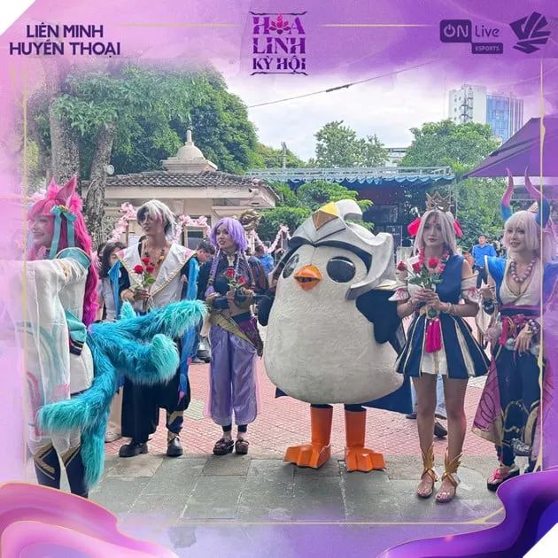 Đội ngũ Cosplay Hoa Linh đã chuẩn bị hoàn tất