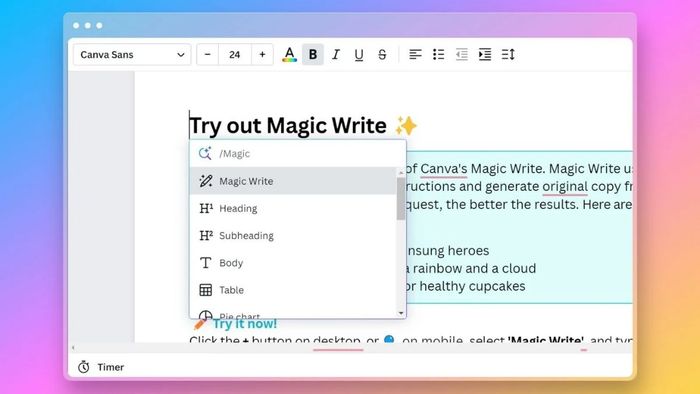 Những mặt hạn chế cần biết khi dùng Canva Magic Write