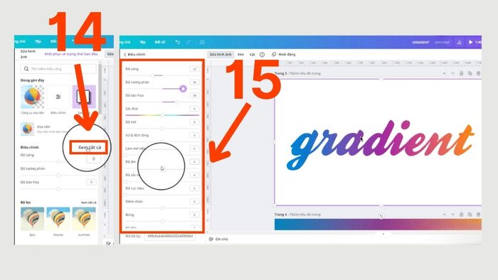 3 phương pháp tạo chữ gradient thông dụng nhất trên Canva 10