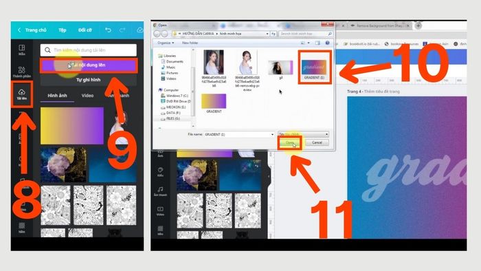 Top 3 phương pháp tạo chữ gradient được sử dụng nhiều nhất trên Canva 8