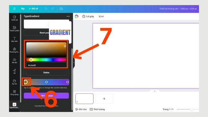 3 phương pháp thiết kế chữ gradient được ưa chuộng nhất trên Canva 13