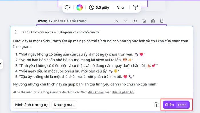 Bí quyết sử dụng Canva Magic Write hiệu quả phần 3