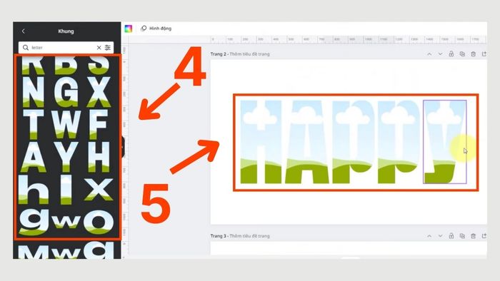 3 phương pháp đơn giản nhất để tạo chữ gradient trong Canva 2