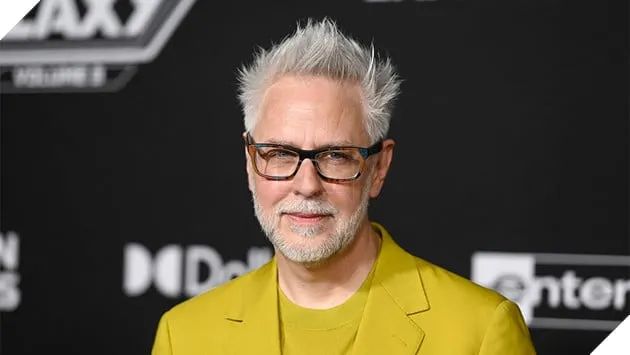 Hình ảnh đạo diễn James Gunn tại phim trường