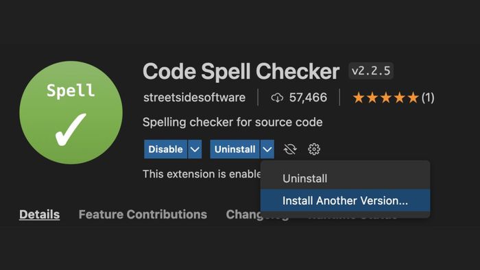 Code Spell Checker luôn nằm trong danh sách những VSCode Extension đáng tin cậy
