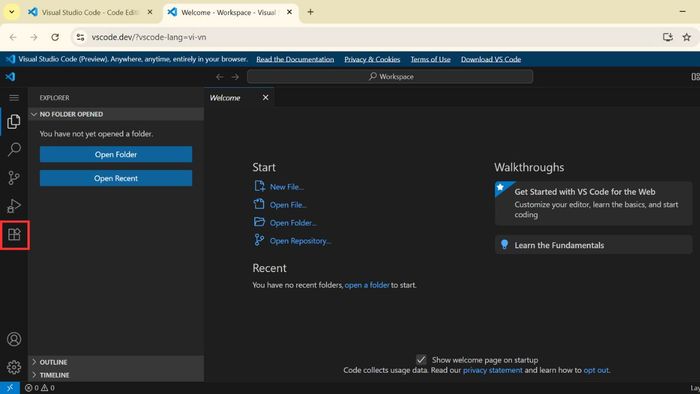 Quy trình cài đặt và quản lý VSCode Extensions
