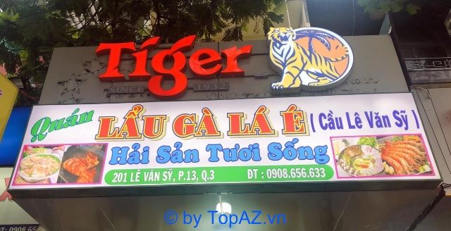 quán nhậu lê văn sỹ nổi tiếng