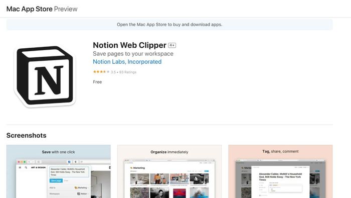 Notion Web Clipper - Công cụ ghi chú thông minh