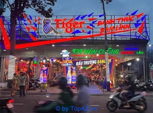 địa điểm nhậu ven kè hoàng sa trường sa