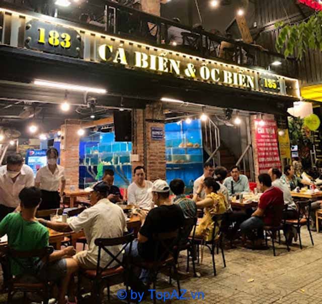 địa điểm nhậu hải sản ngon nhất đường Phan Xích Long Phú Nhuận