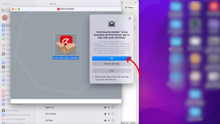 Quy trình cài đặt Avira Antivirus - Thực hiện bước 4