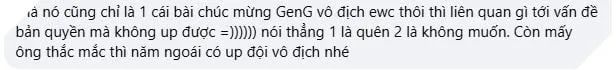 Dư luận nổi sóng khi trang tin LCK chính thức không đề cập đến chức vô địch EWC của đội tuyển GEN.G