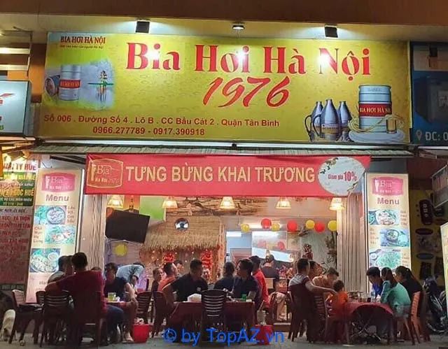quán nhậu khu Bàu Cát Tân Bình đáng tin cậy