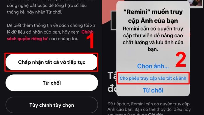Hướng dẫn chi tiết bước 1 đăng ký Remini