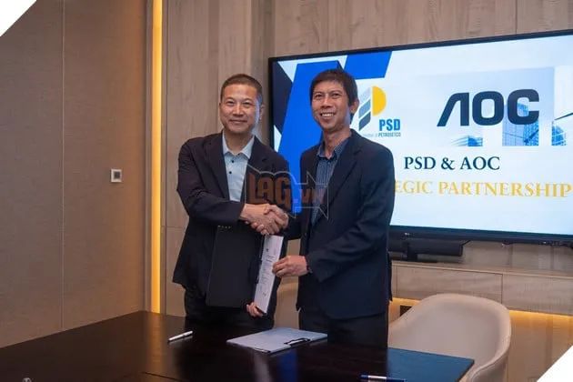 AOC và PSD Chính Thức Bắt Tay Hợp Tác - Tạo Bước Đột Phá Cho Ngành Công Nghiệp Màn Hình Việt