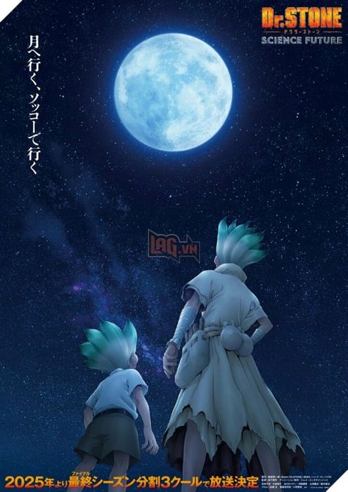 Phần cuối cùng của series anime khoa học nổi tiếng - Dr. Stone mùa 4: Science Future vừa tiết lộ thêm nhiều thông tin hấp dẫn.
